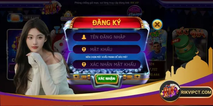 Đăng ký Rikvip không khó với 4 bước sau